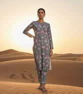2 Pcs Ladies Suit  Des  107